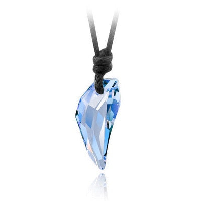 Ice Species Obsidian Spike Necklace