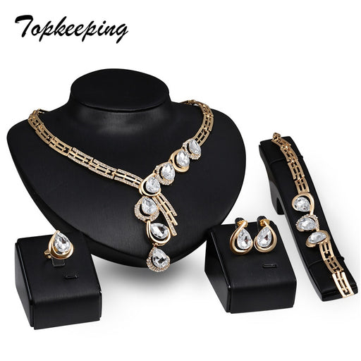 Chunky Austrian Crystal Jewelry Sets