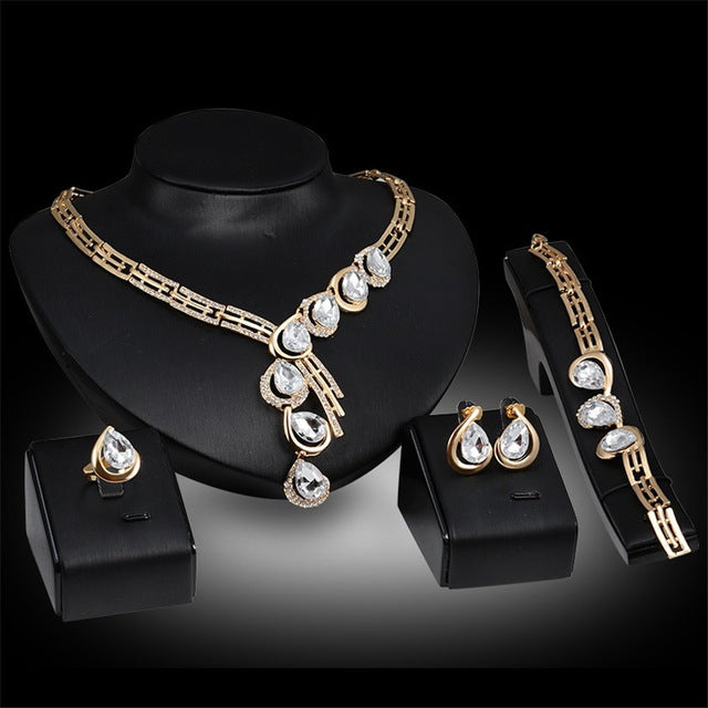 Chunky Austrian Crystal Jewelry Sets