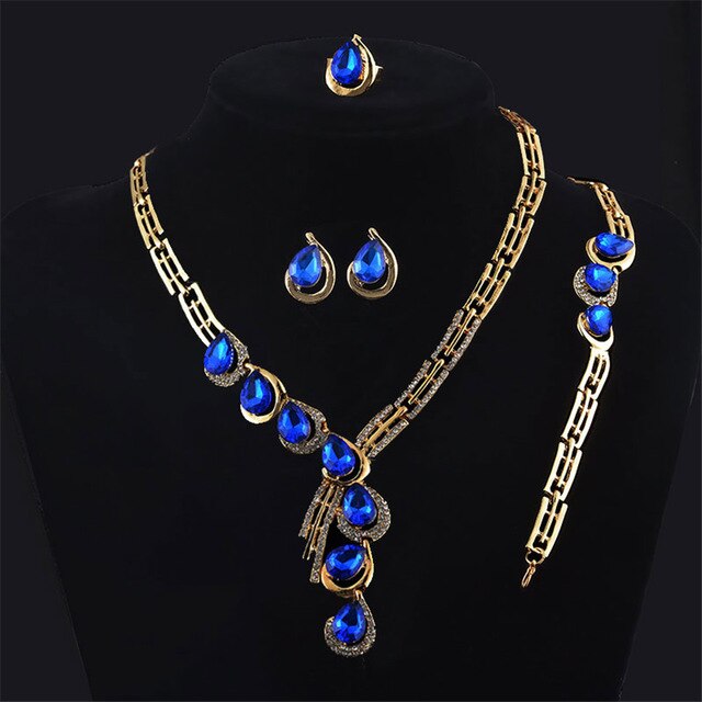 Chunky Austrian Crystal Jewelry Sets