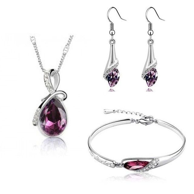 Crystal Jewelry Set