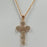 Rhinestone Big Cross Pendant
