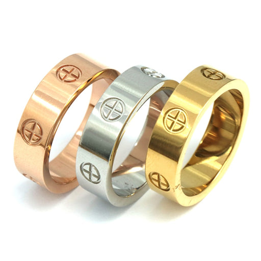 Cubic Zirconia Love Ring