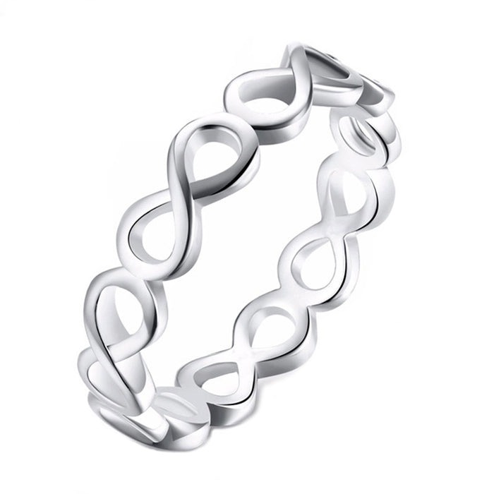 Silver Infinity Pandora Ring