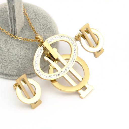 Gold Color Jewelry Set