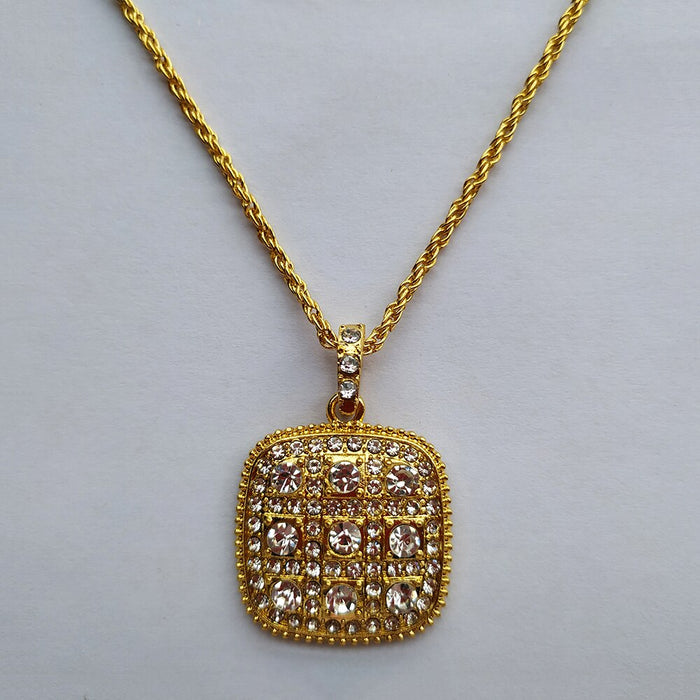 Italian Rhinestone Pendant