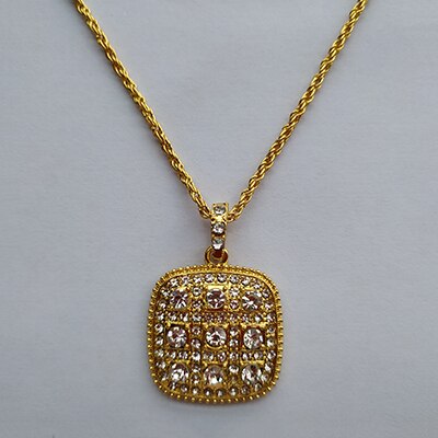 Italian Rhinestone Pendant