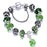 Snake Chain & Murano Glass Beads Pandora Bracelet