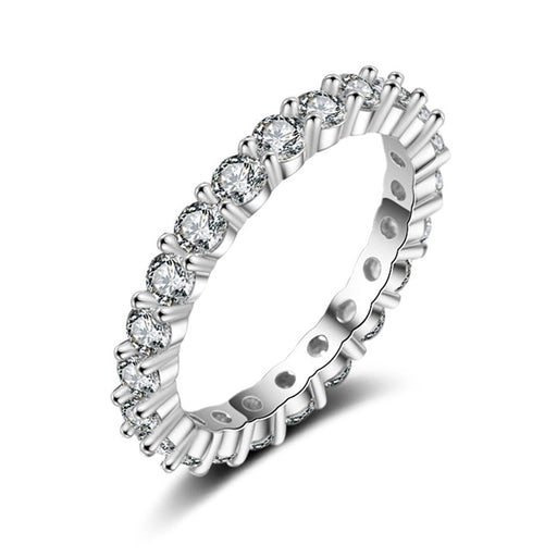 Circle Silver Pandora Ring