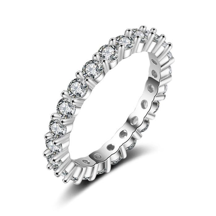 Circle Silver Pandora Ring