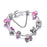 Love Heart Key and Lock Pandora Bracelet