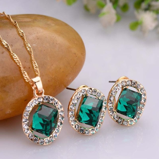 Austrian Crystal Jewelry Sets