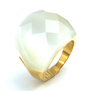 Big Crystal Stone Ring