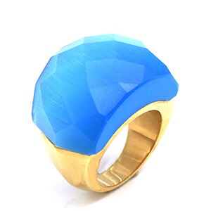 Big Crystal Stone Ring