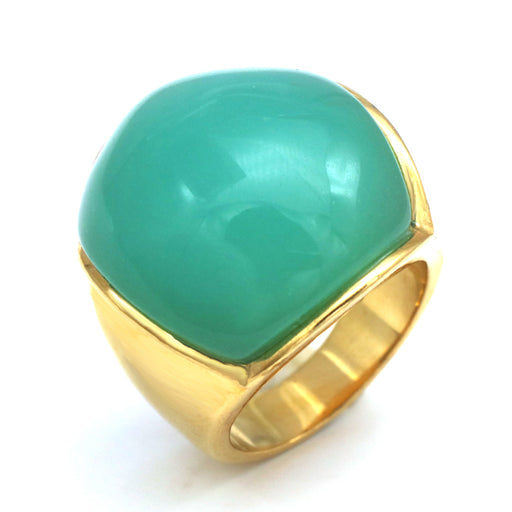 Oval Shape Charm Ring