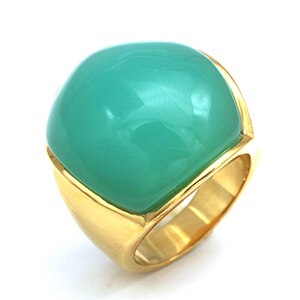 Oval Shape Charm Ring