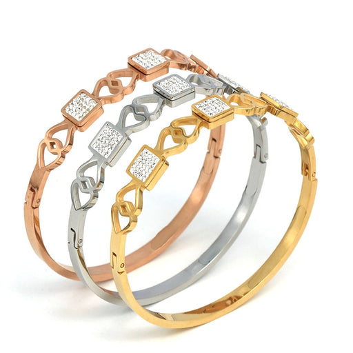 Gold Rose Gold Silver Color Bracelet