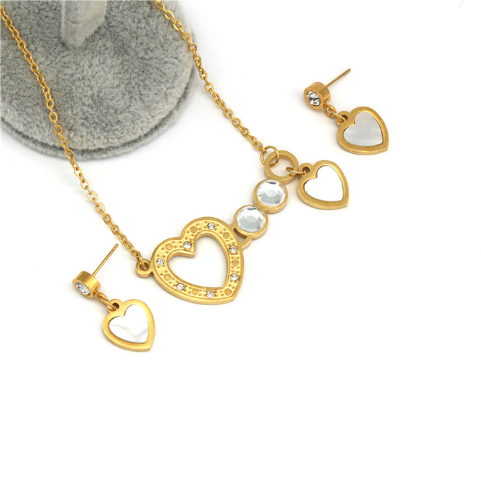 Heart Shape Jewelry Set