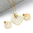 Gold Color Stainless Steel Jewelry Set
