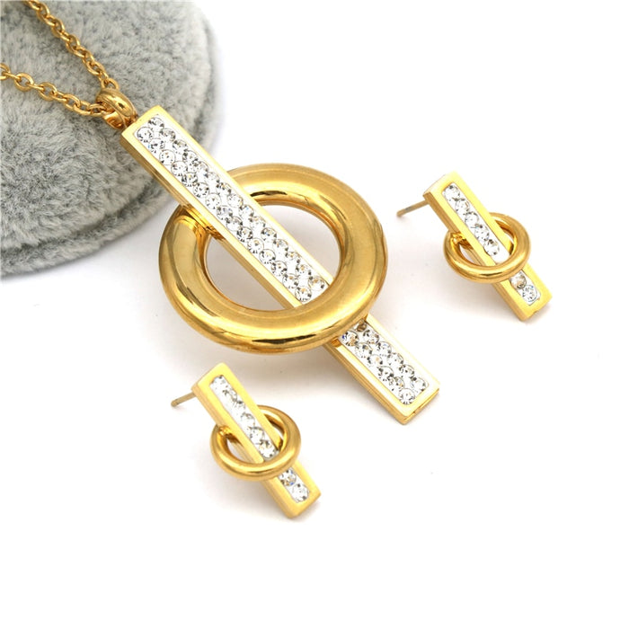 Cubic Zirconia Jewelry Set