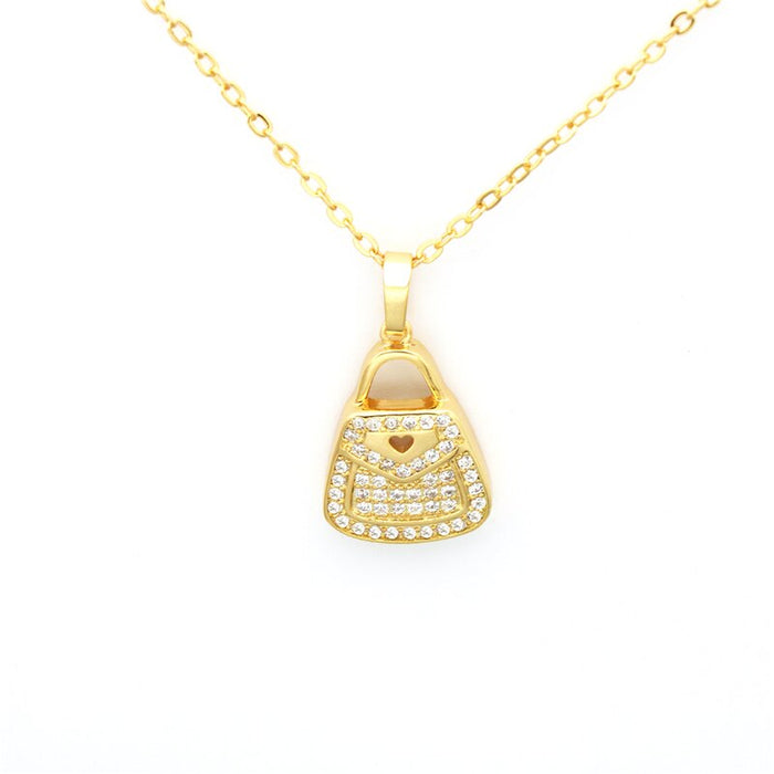 Crystal Lock Necklace