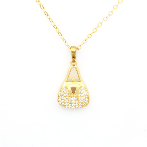 Crystal Lock Necklace