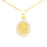 Gold Color Religious Necklace
