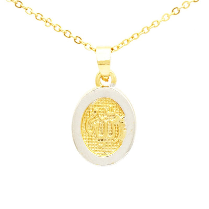 Gold Color Religious Necklace