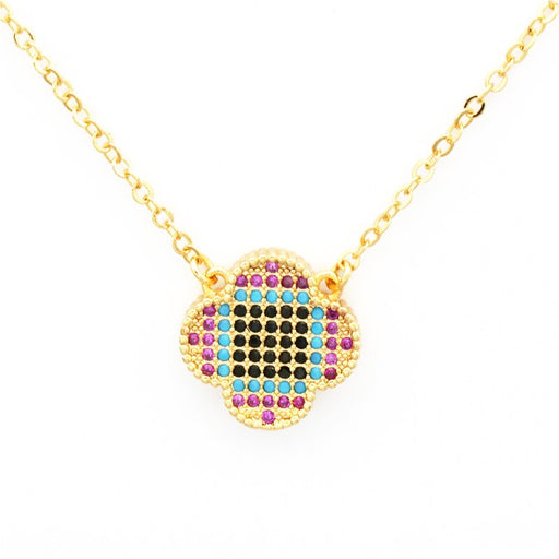 Zircon Colorful Necklace