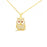 Owl Crystal Aolly Necklace