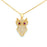 Zircon Dragon Crystal Aolly Necklace