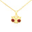 Owl Crystal Aolly Necklace
