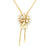 Zircon Gold-Color Necklace