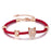 Crystal Pig Red Rope Bracelet