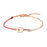 Zodiac Crystal Pig Red Rope Bracelet