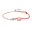 Zodiac Crystal Pig Red Rope Bracelet