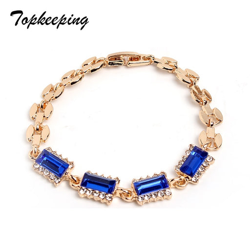 Gold Color Zircon Bracelet