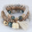 Boho Ethnic Style Mix Beaded Bracelet