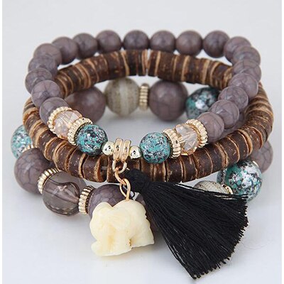 Boho Ethnic Style Mix Beaded Bracelet