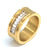 Gold Color Stainless Steel Ring