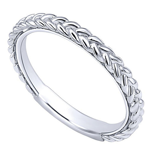 Wheat Shape Arrow Silver Pandora Ring